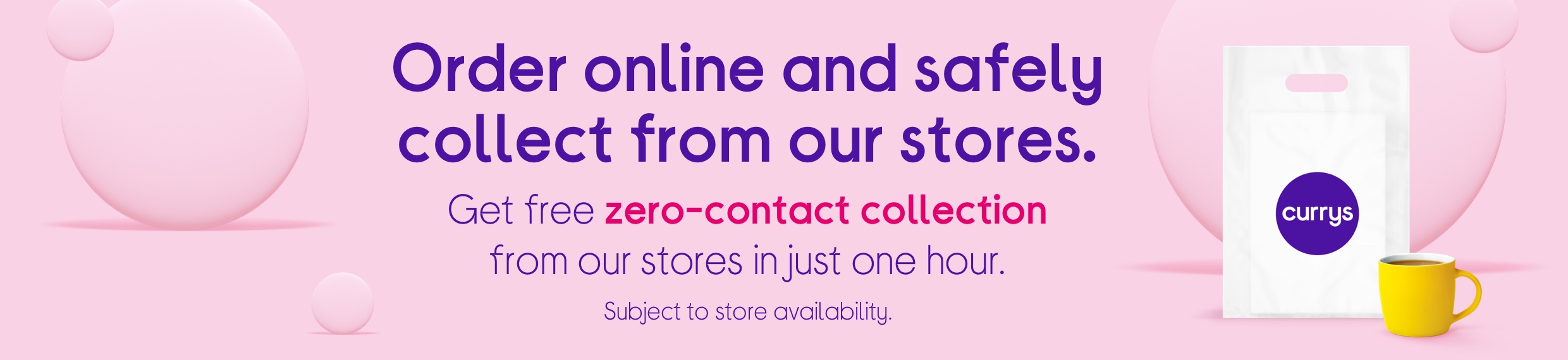 Order online safely collect instore