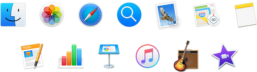 iMac apps