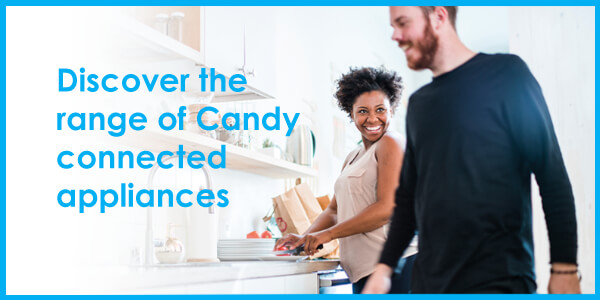 Discover the range of Candy connected appliances