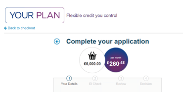 Complete the application