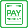 Pay monthly