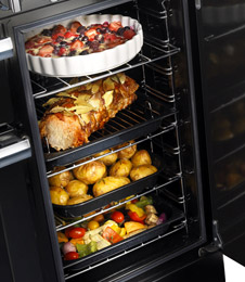 large oven capacity feature