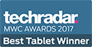 Techradar Best Tablet Winner Award