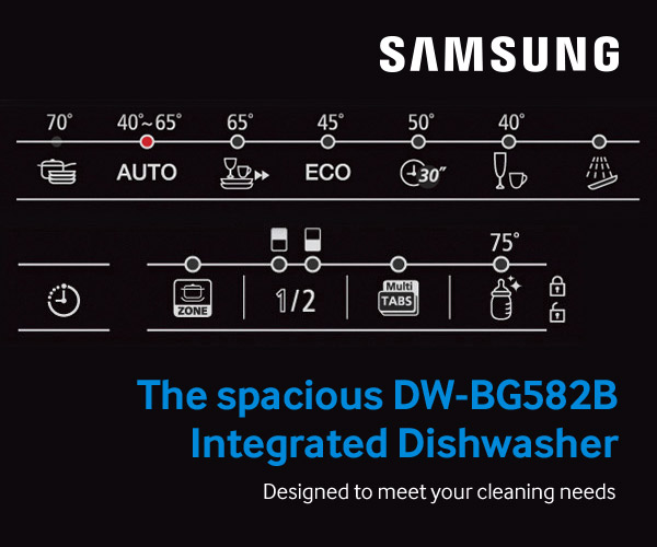 Samsung integrated dishwashers