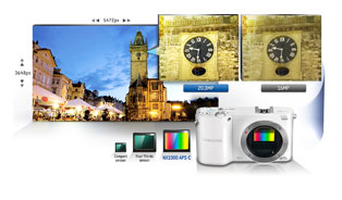 20.3MP APS-C CMOS Sensor 20.3MP APS-C CMOS Sensor