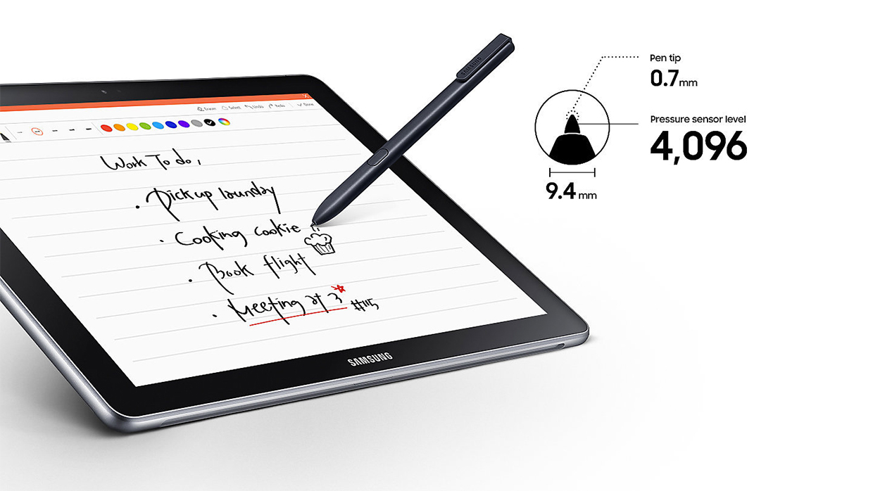 samsung tablets with s pen list