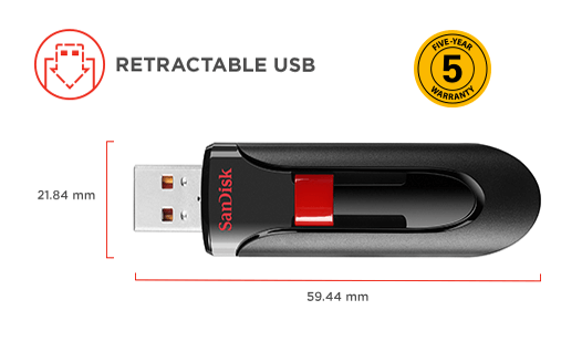 SanDisk Cruzer glide flash drive