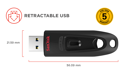 SanDisk Ultra USB 3.0 Flash Drive
