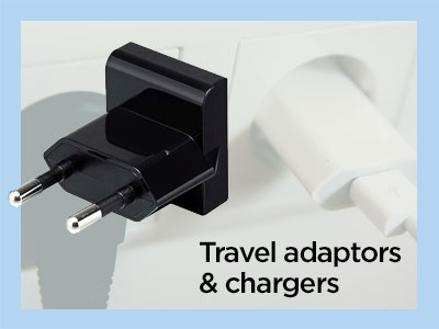 Travel adaptors and chargers