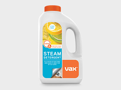 steam plus detergent