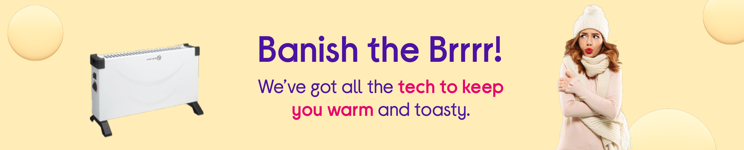 Banish the brrr with our winter tech