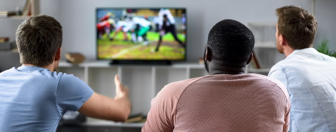 football in living room broken